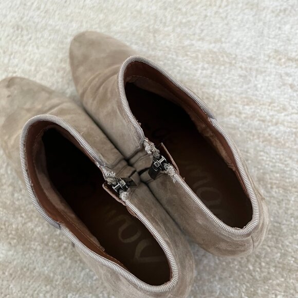 Sam Edelman Petty Suede Booties Ankle Boots 10 - Picture 9 of 11